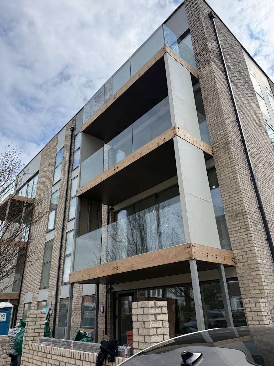 Frameless glass balustrades, by Austral Glazing Ltd